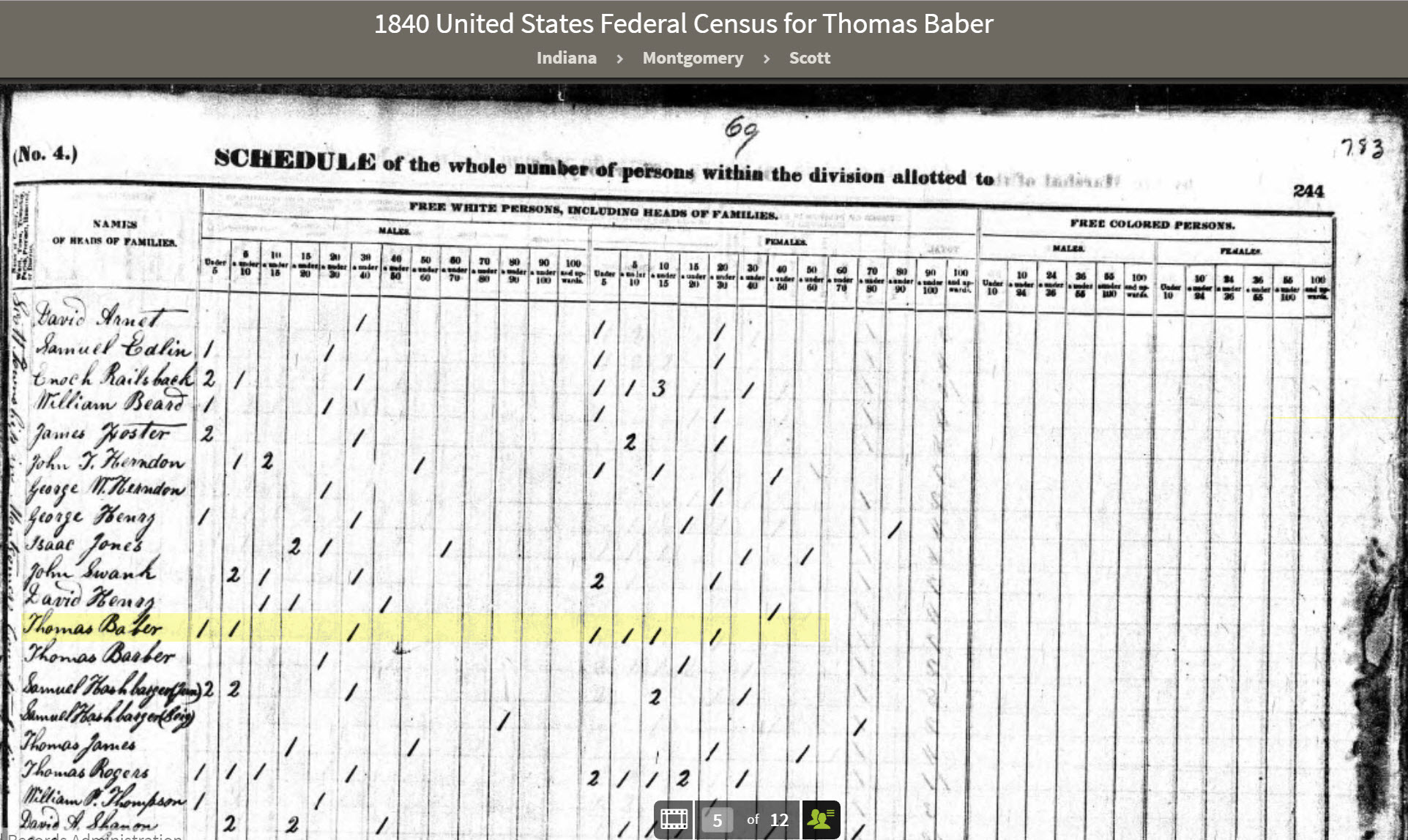 Using Your Senses along with the Census | My Blooming Family Tree